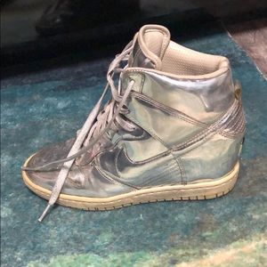 Super Special Edition Metallic Nike Wedge Sneakers